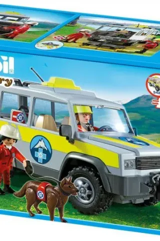 Playmobil Country 5427 ΟΜΑΔΑ ΔΙΑΣΩΣΗΣ ΜΕ ΟΧΗΜΑ 4Χ4 