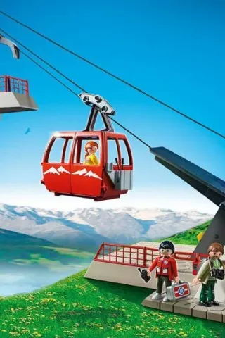 Playmobil Country 5426 ΤΕΛΕΦΕΡΙΚ ΣΤΙΣ ΑΛΠΕΙΣ 