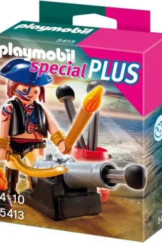 Playmobil Special Plus 5413 ΠΕΙΡΑΤΗΣ ΜΕ ΚΑΝΟΝΙ 