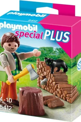 Playmobil Special Plus 5412 ΞΥΛΟΚΟΠΟΣ 