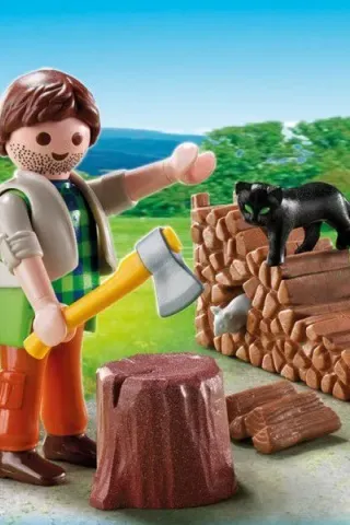 Playmobil Special Plus 5412 ΞΥΛΟΚΟΠΟΣ 