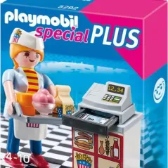 Playmobil Special Plus 5292 ΣΕΡΒΙΤΟΡΑ ΣΕ FAST FOOD
