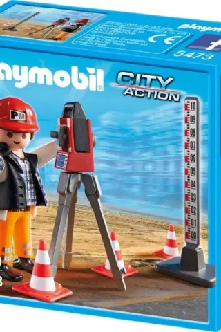 Playmobil City Action 5473 ΤΟΠΟΓΡΑΦΟΣ 