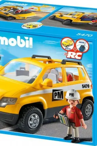 Playmobil City Action 5470 ΟΧΗΜΑ ΕΡΓΟΔΗΓΟΥ 