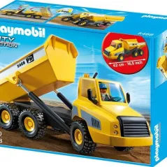 Playmobil City Action 5468 ΦΟΡΤΗΓΟ ΜΕ ΑΝΑΤΡΕΠΟΜΕΝΗ ΚΑΡΟΤΣΑ 