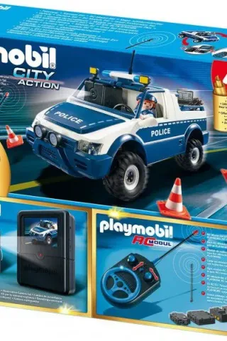 Playmobil 5528 ΑΣΤΥΝΟΜΙΚΟ ΟΧΗΜΑ ΜΕ RC & CAMERA ΕΠΕΤΕΙΑΚΟ 40 ΧΡΟΝΙΑ 