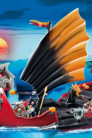 Playmobil Ιππότες & Δράκοι 5481 ΠΟΛΕΜΙΚΟ ΠΛΟΙΟ ΔΡΑΚΩΝ