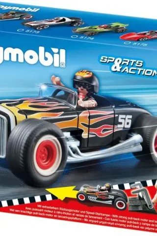 Playmobil Sports & Action 5172 ΑΓΩΝΙΣΤΙΚΟ ΑΥΤΟΚΙΝΗΤΟ HEAT RACER 