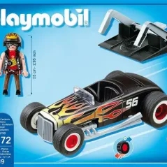 Playmobil Sports & Action 5172 ΑΓΩΝΙΣΤΙΚΟ ΑΥΤΟΚΙΝΗΤΟ HEAT RACER 