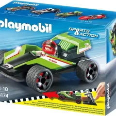 Playmobil Sports & Action 5174 ΑΓΩΝΙΣΤΙΚΟ ΑΥΤΟΚΙΝΗΤΟ TURBO RACER