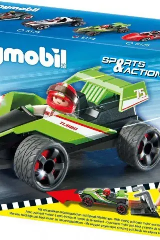 Playmobil Sports & Action 5174 ΑΓΩΝΙΣΤΙΚΟ ΑΥΤΟΚΙΝΗΤΟ TURBO RACER