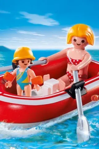 Playmobil Summer Fun 5439 ΦΟΥΣΚΩΤΟ ΣΚΑΦΟΣ ΜΕ ΠΑΙΔΑΚΙΑ