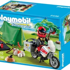 Playmobil Summer Fun 5438 ΜΟΤΟΣΥΚΛΕΤΑ & ΣΚΗΝΗ ΚΑΜΠΙΝΓΚ