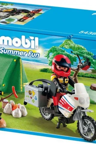 Playmobil Summer Fun 5438 ΜΟΤΟΣΥΚΛΕΤΑ & ΣΚΗΝΗ ΚΑΜΠΙΝΓΚ