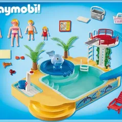 Playmobil Summer Fun 5433 ΜΕΓΑΛΗ ΠΙΣΙΝΑ ΜΕ ΣΥΝΤΡΙΒΑΝΙ ΦΑΛΑΙΝΑ