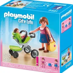 Playmobil City Life 5491 ΜΗΤΕΡΑ ΜΕ ΜΩΡΟ ΣΤΟ ΚΑΡΟΤΣΑΚΙ