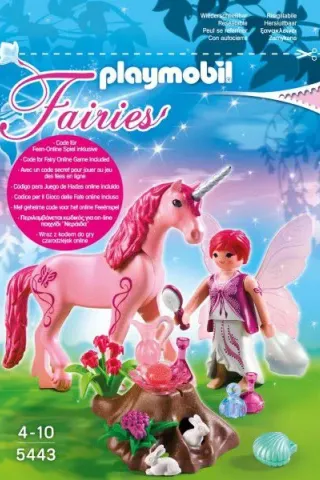 Playmobil Fairies 5443 ΝΕΡΑΪΔΑ ΤΟΥ ΚΟΧΥΛΙΟΥ ΜΕ ΜΟΝΟΚΕΡΟ ΤΡΙΑΝΤΑΦΥΛΛΕΝΙΑ