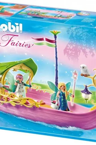 Playmobil Fairies 5445 ΓΟΝΔΟΛΑ ΤΗΣ ΝΕΡΑΪΔΟΒΑΣΙΛΙΣΣΑΣ 