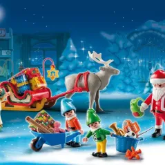 Playmobil CHRISTMAS 5494 ΧΡΙΣΤΟΥΓΕΝΝΙΑΤΙΚΟ ΗΜΕΡΟΛΟΓΙΟ ΕΡΓΑΣΤΗΡΙ ΤΟΥ ΑΗ-ΒΑΣΙΛΗ