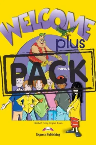 Welcome Plus 1 Pupil’s Pack 1 (Pupil’s Book, My Alphabet Book & DVD Video PAL)