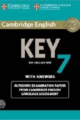 Cambridge Key English Test 7 - Self Study pack (std+key+cd)