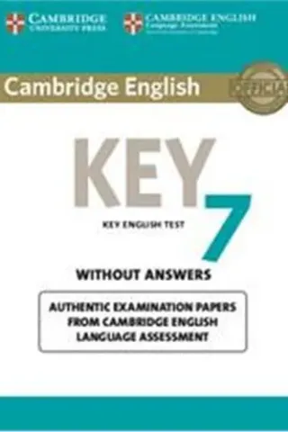 Cambridge Key English Test 7 - Student's Book Without Answers