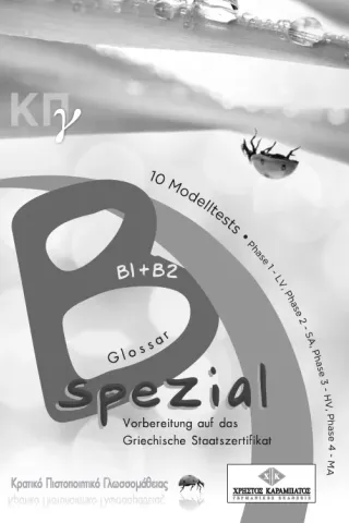 ΚΠγ Β spezial - Glossar