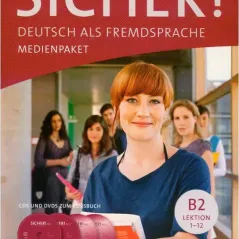 Sicher! B2 -  Medienpaket (2 Audio-CDs und 2 DVDs zum Kursbuch)