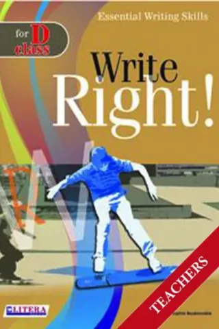 Write Right for D Class: Teacher's Book