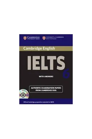 Cambridge IELTS 6 Self study pack (book + answers + cd)