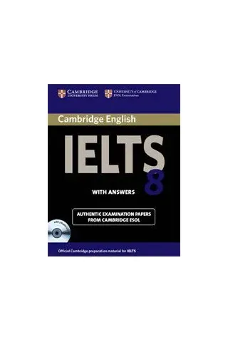 Cambridge IELTS 8 Self-study Pack (Student's Book with answers and Audio CDs (2))