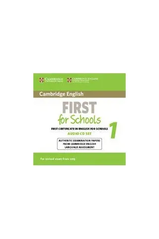 Cambridge English First For Schools 1 CDs (2)