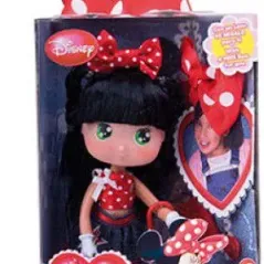 Κουκλίτσα I Love Minnie με δώρο φιόγκο για τα δικά σου μαλλιά!