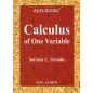 Calculus of One Variable