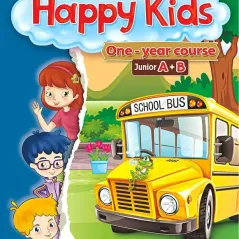 Happy Kids Junior A+B Workbook and Words and Grammar (One-year course)
