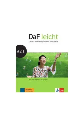 DaF leicht A2.1 Kurs- und Ubungsbuch + DVD-ROM