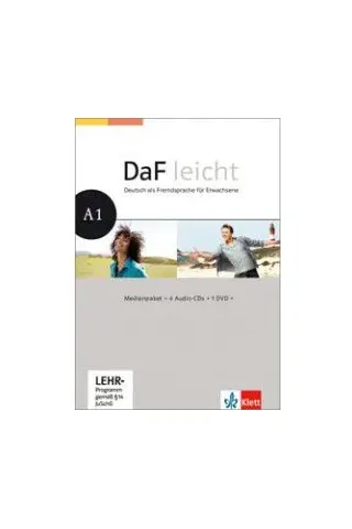 DaF leicht A1 Medienpaket (4 Audio-CDs + DVD)