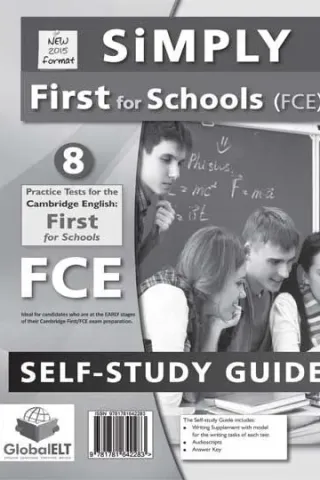 Simply First for Schools (FCE) 8 Practice Tests Self Study Edition