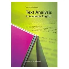 Text Analysis in Academic English