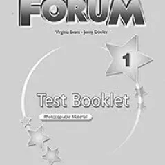 Forum 1 Test Booklet Revised