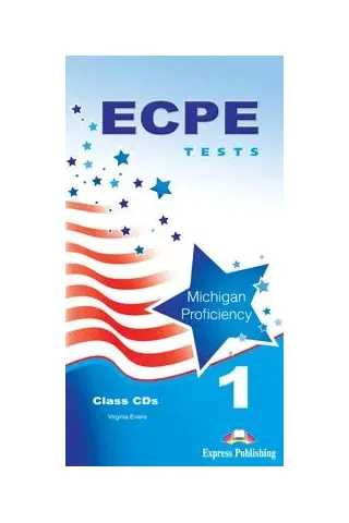  ECPE Tests Michigan Proficiency 1 Class Audio CDs (set of 5)