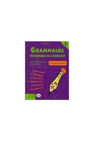 Grammaire Methodique 2 Professeur