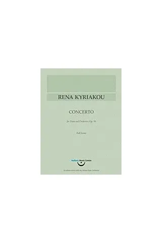 Ρένα Κυριακού, Κοντσέρτο για πιάνο και ορχήστρα έργο 18