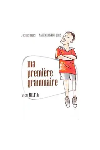 MA PREMIERE GRAMMAIRE