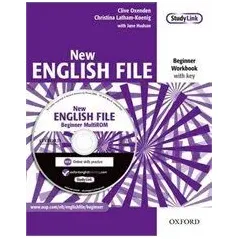 New English File Beginner Workbook with Key (+Multi-Rom)