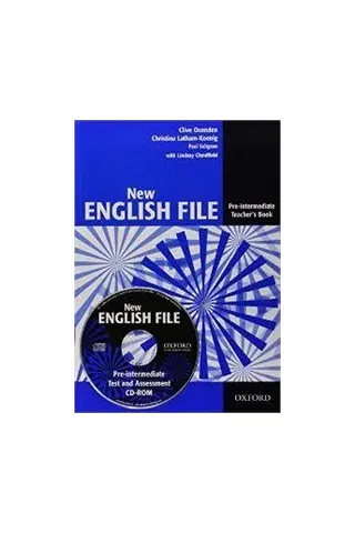 New English File Pre Intermediate Teacher's Book (+CD-ROM-TEST ASSESSMENT)