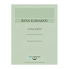 Ρένα Κυριακού, Κοντσέρτο για πιάνο και ορχήστρα, έργο 18