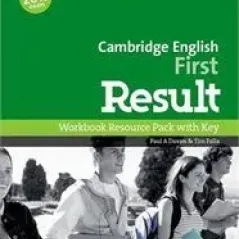 Cambridge English First Result Workbook wth Key (+Audio CD) (2015)