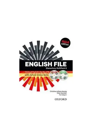 English File elementary Multi Pack B (+ iTUTOR + iCHECKER +ONLINE SKILLS) 3rd edition 