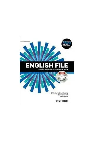 English File Pre-intermediate Student's Book (+ iTUTOR) 3rd edition 